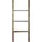 Ekena Millwork 19"W x 48"H x 3 1/2"D Vintage Farmhouse 3 Rung Ladder, Barnwood Decor Collection, Pebble Grey DECR019X048X04LDRPG - alternate 5